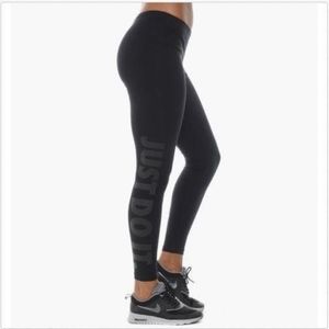 Nike Leg-a-see Dri-fit Just Do It Leggings!